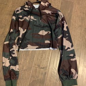 Zaful cropped hoodie